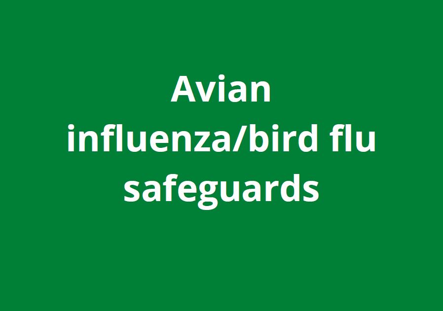 Avian influenza/bird flu safeguards at Fota Wildlife Park